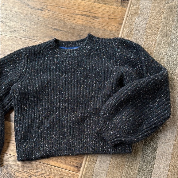 Boden Sweaters - Boden chunky ribbed shimmer Crewneck Sweater - M